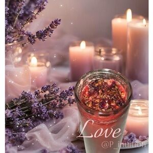 Love fixed cocktail candle 7 day candle